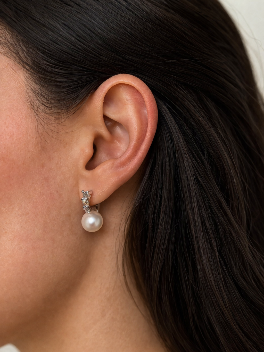 "Pearl Drop" øreringe